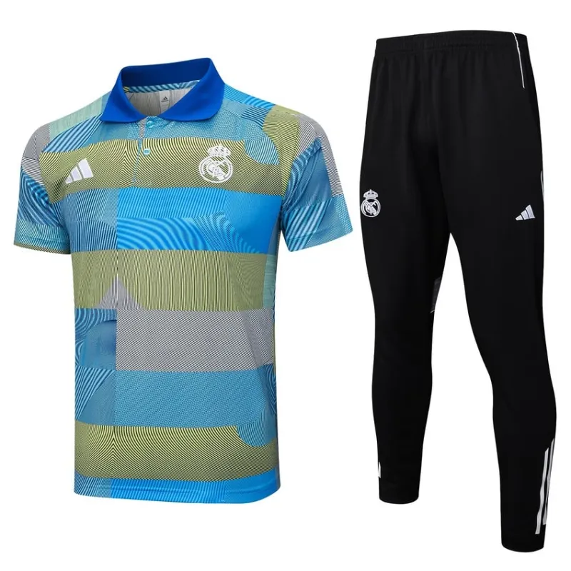 Polo de Sport Real Madrid 2025/26 - Bleu/Vert