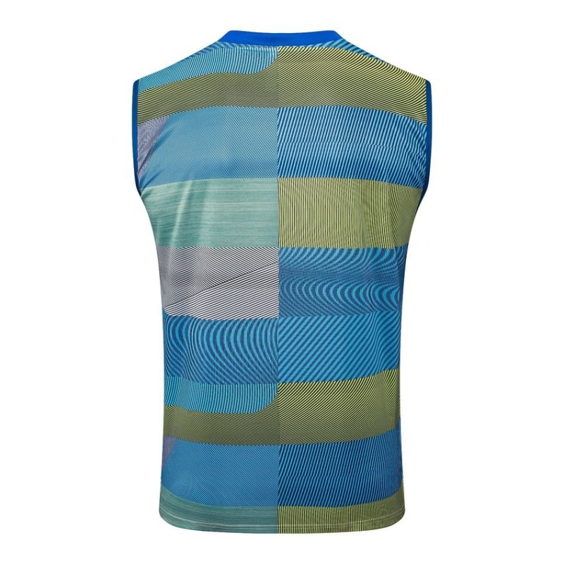 Real Madrid 2025/26 Shorts & Vest Set - Blue/Green