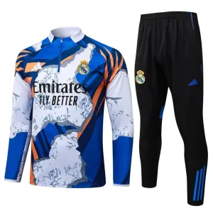 Real Madrid 2025/26 Tracksuit - Blue/White