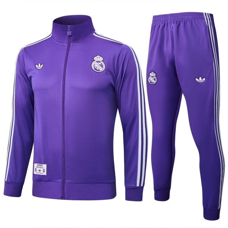 Real Madrid 2025/26 Sports Jacket - Purple