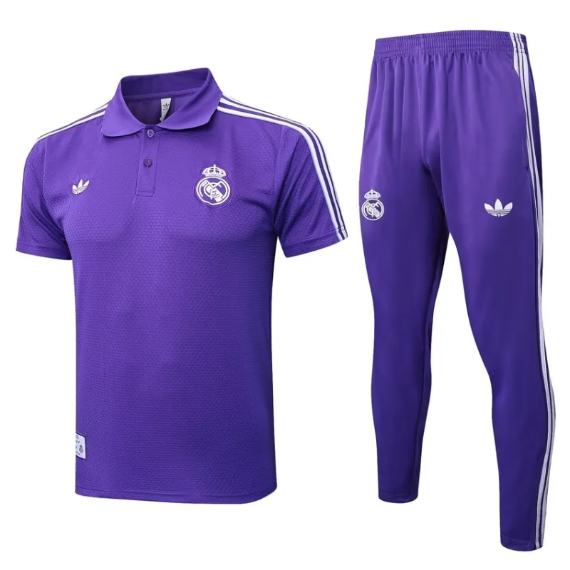 Polo Deportivo Real Madrid 2025/26 - Morado