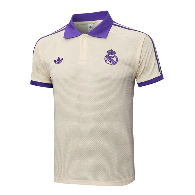 Polo Deportivo Real Madrid 2025/26 - Beige