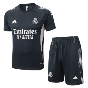 Real Madrid 2025/26 Training Jersey + Shorts - Dark Gray