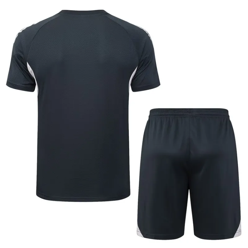 Real Madrid 2025/26 Training Jersey + Shorts - Dark Gray