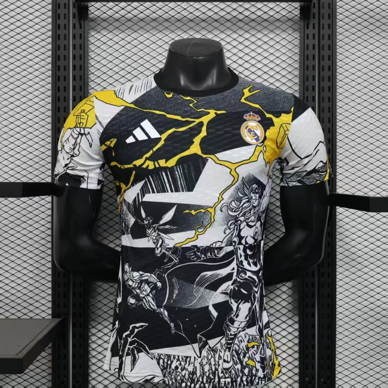 Real Madrid Camiseta de Jugador Edición Marvel 2025/26 - Negro