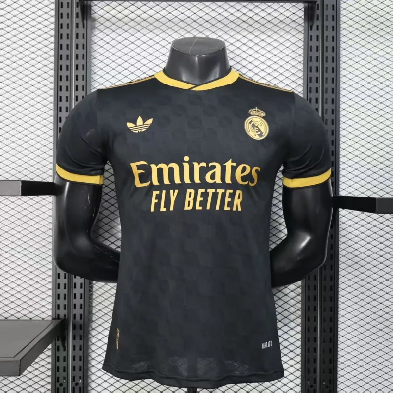 Real Madrid 2025/26 Special Edition Player Jersey - Black