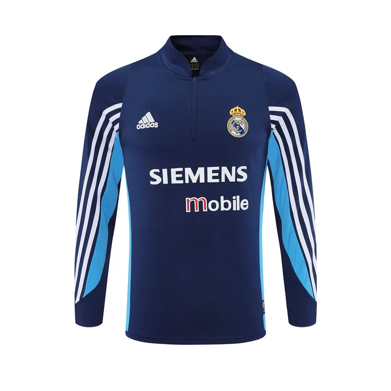Real Madrid 2003/04 Vintage Sportswear Blue
