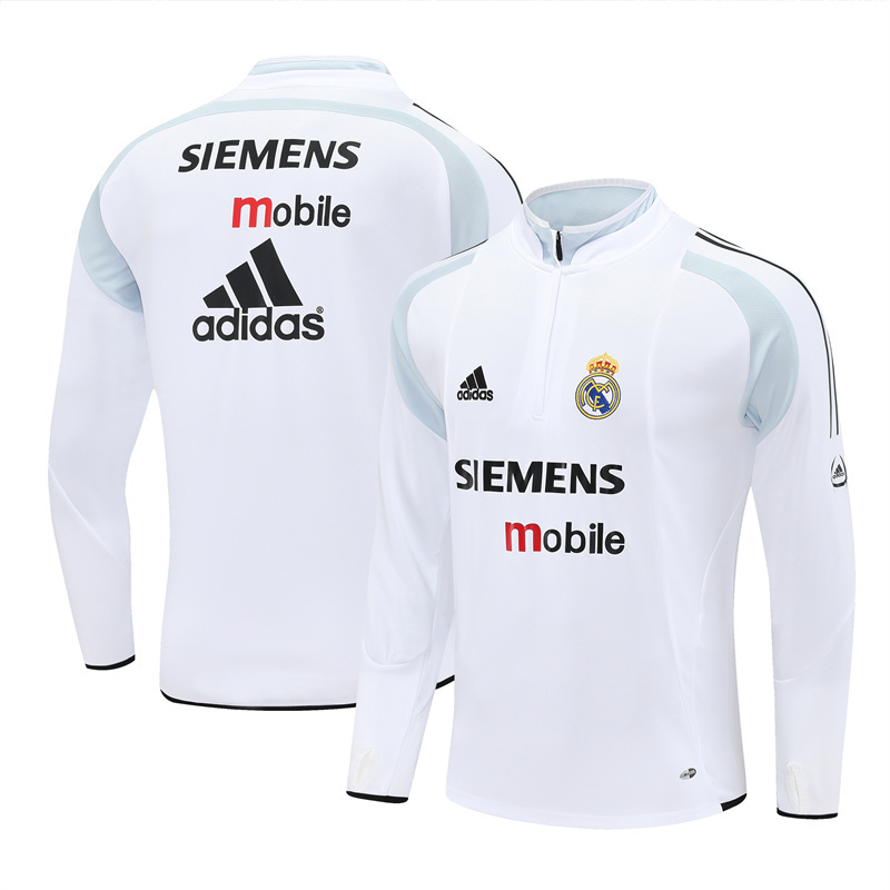 Real Madrid 2004/05 Ropa Deportiva Vintage Blanco