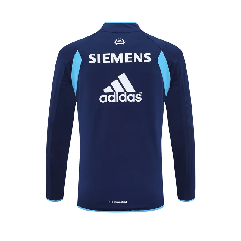 Real Madrid 2005/06 Vintage Sportbekleidung Königsblau