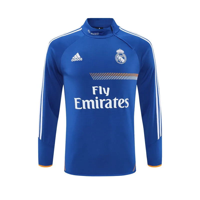 Real Madrid 2013/14 Vintage Sportbekleidung Blau