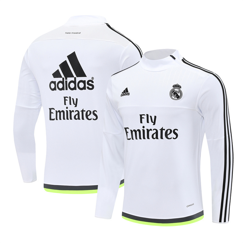 Real Madrid 2015/16 Vintage Sportbekleidung Weiß