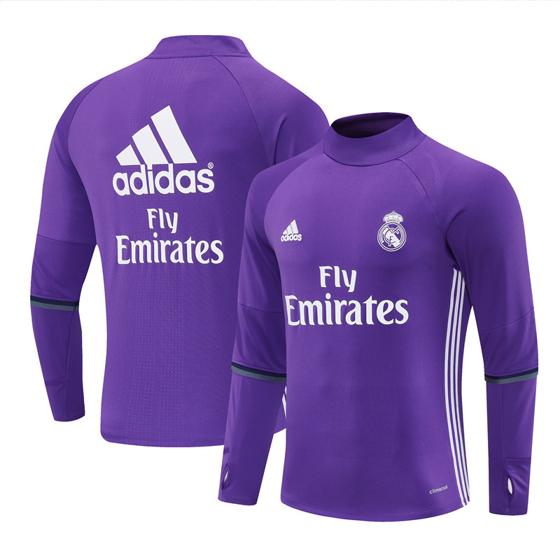 Real Madrid 2016/17 Vintage Sportbekleidung Lila