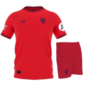 Sevilla 2024/25 Maglia e shorts per bambini di fuori - Rosso