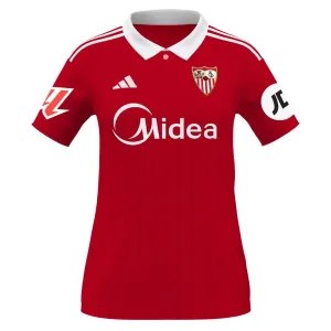 Maglia in trasferta femminile del Sevilla 2025/26 - Rosso