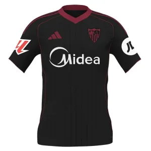 Sevilla 2025/26 Terza maglia femminile - Nera