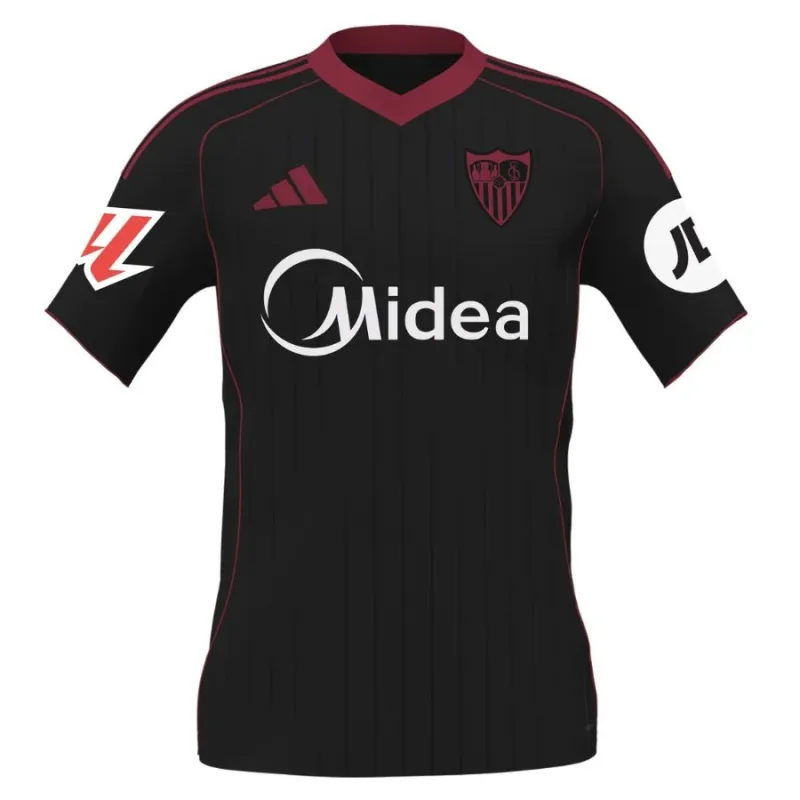 Sevilla 2025/26 Third Women's Jersey - Black