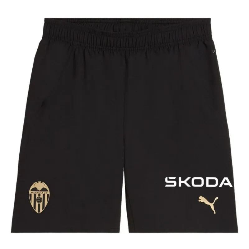 Valencia 2024/25 Home Shorts - Black