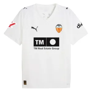 Maglia in casa femminile del Valencia 2025/26 - Bianco