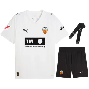Set di maglia bambini in casa del Valencia 2025/26 - Bianco