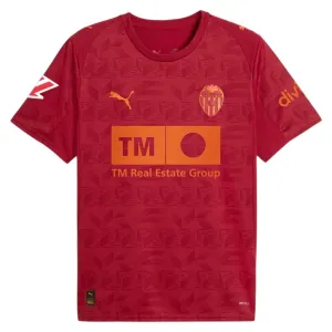 Maglia bambini Valencia 2025/26 Trasferta - Rossa