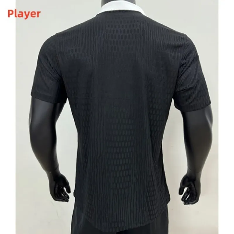 AS Monaco 2024/25 Spieler - Version - Gedenkausgabe - Trikot - Schwarz