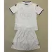 Terza maglia e pantaloncini per bambini dell'AS Monaco 2024/25 - Bianco