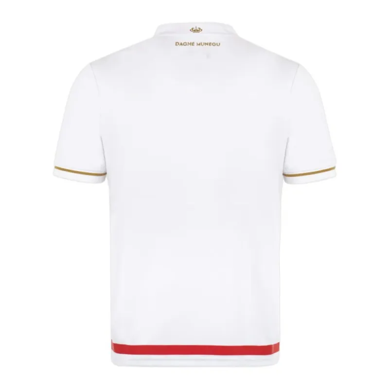 AS Monaco 2025/26 Kids' Home Jersey - White/Red