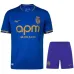 Monaco 2025/26 Away Kids' Jersey + Shorts - Blue