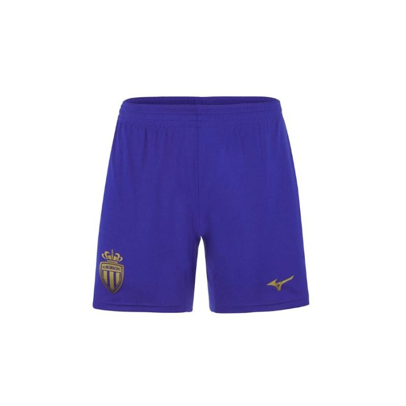 Monaco 2025/26 Away Kids' Jersey + Shorts - Blue