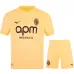 Monaco 2025/26 Kids’ Third Jersey + Shorts - Yellow