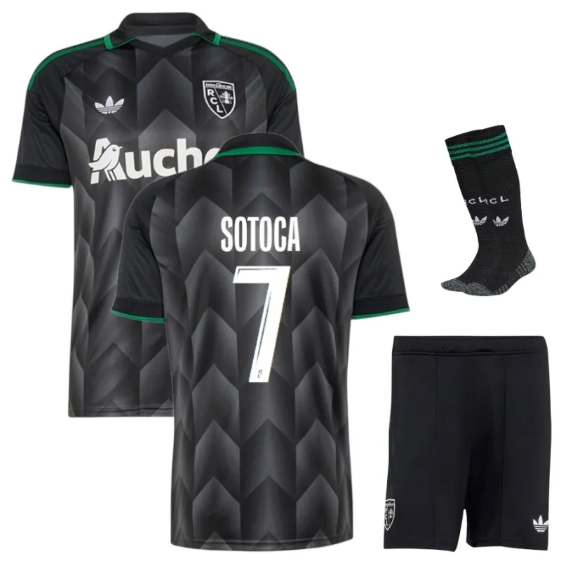 Lens SOTOCA 2026/27 Away Kids Kit Jersey