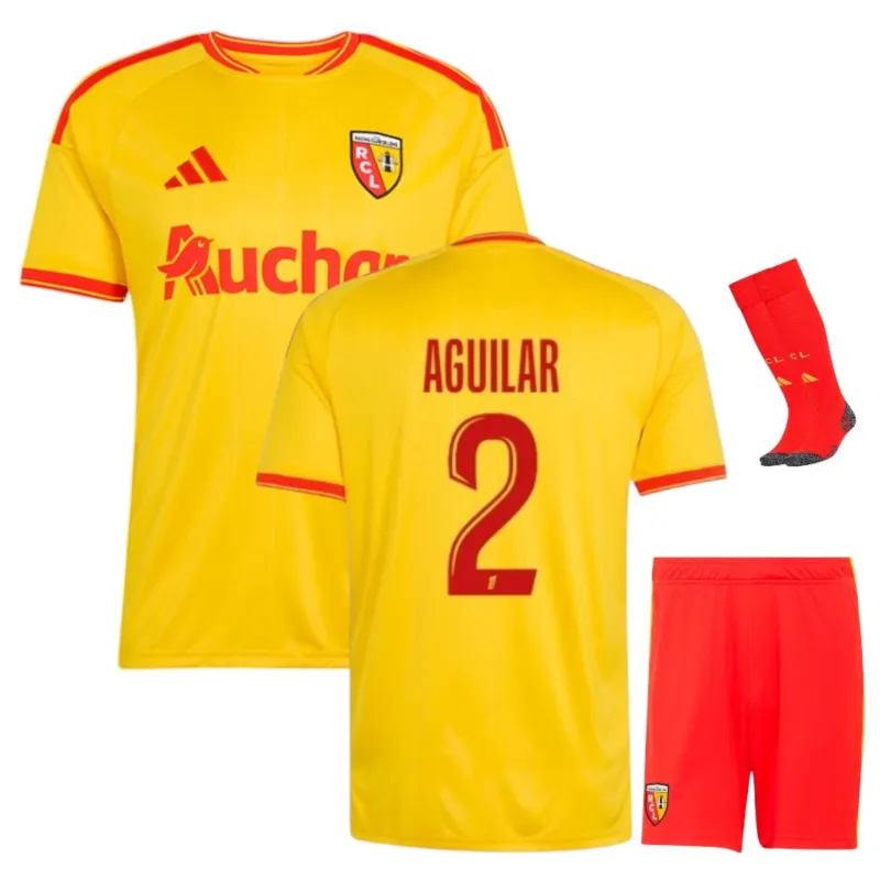 Maillot Ensemble Enfant Domicile Lens 2026/27 AGUILAR