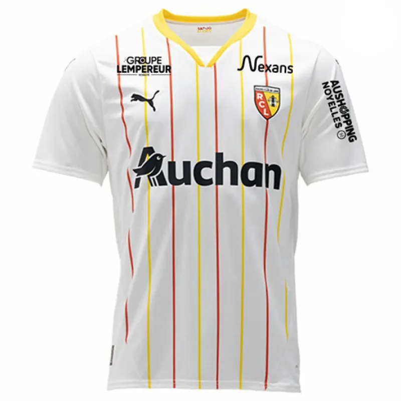 Troisième maillot du Racing Club de Lens 2024/25 - Blanc