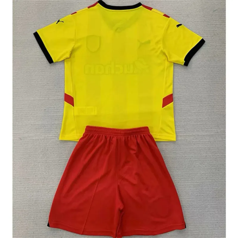 Camiseta y pantalones cortos para niños de Lens 2024/25 Local - Amarillo