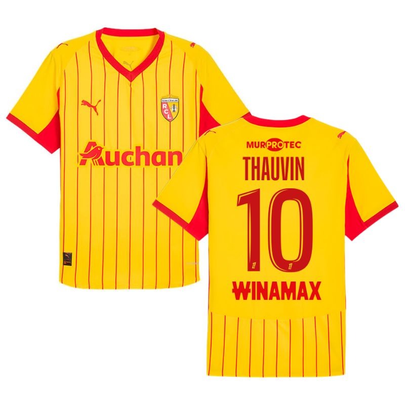 RC Lens 2025/26 THAUVIN Home Jersey