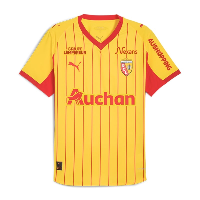Lens THAUVIN 2025/26 Children’s Home Kit Jersey - Yellow