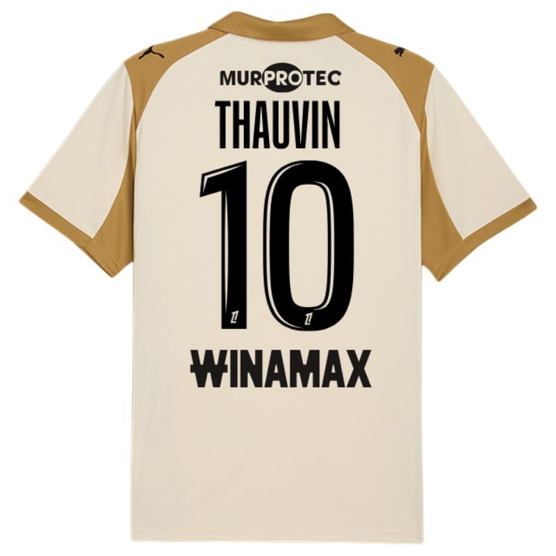Lens THAUVIN 2025/26 Children’s Third Kit Jersey - Beige