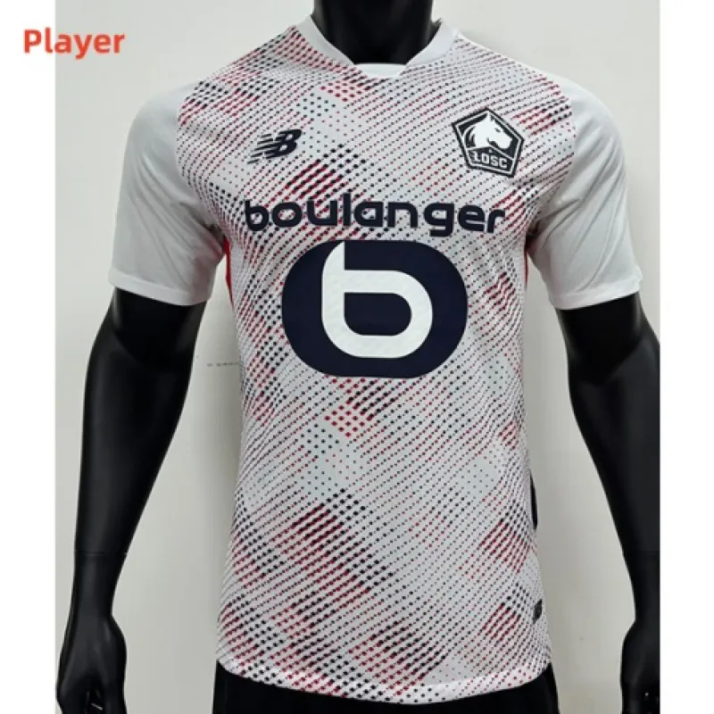 Maillot extérieur du joueur de Lille 2024/25 - Blanc