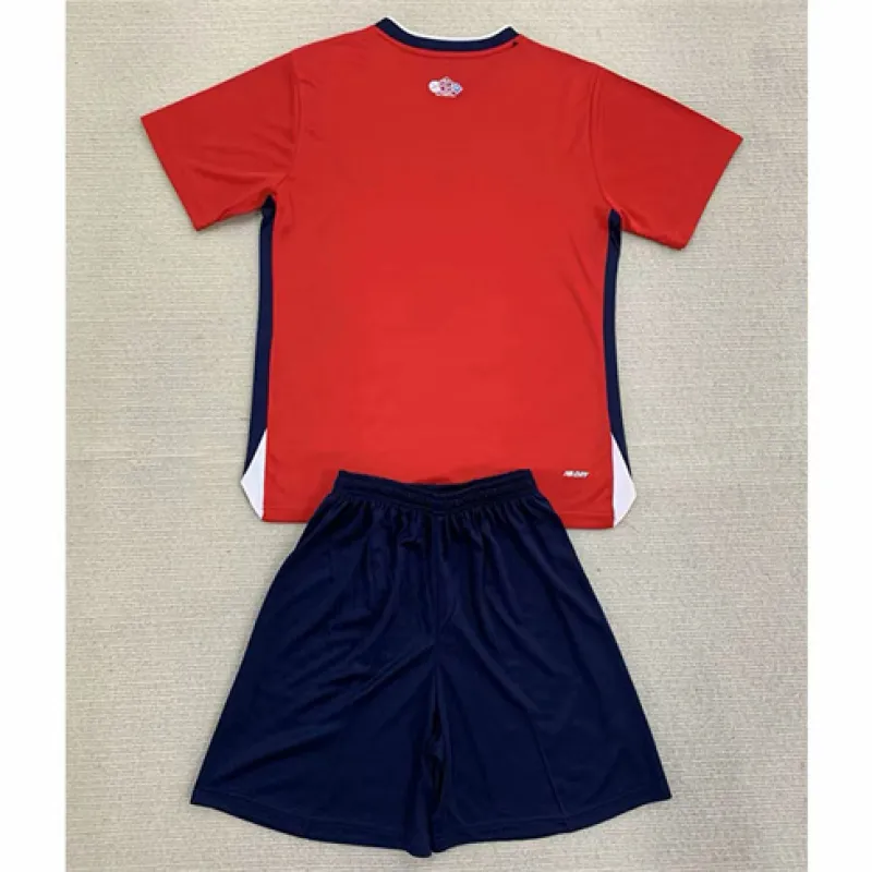 Lille Kinder Trikot + Shorts 2024/25 Heimspiel - Rot