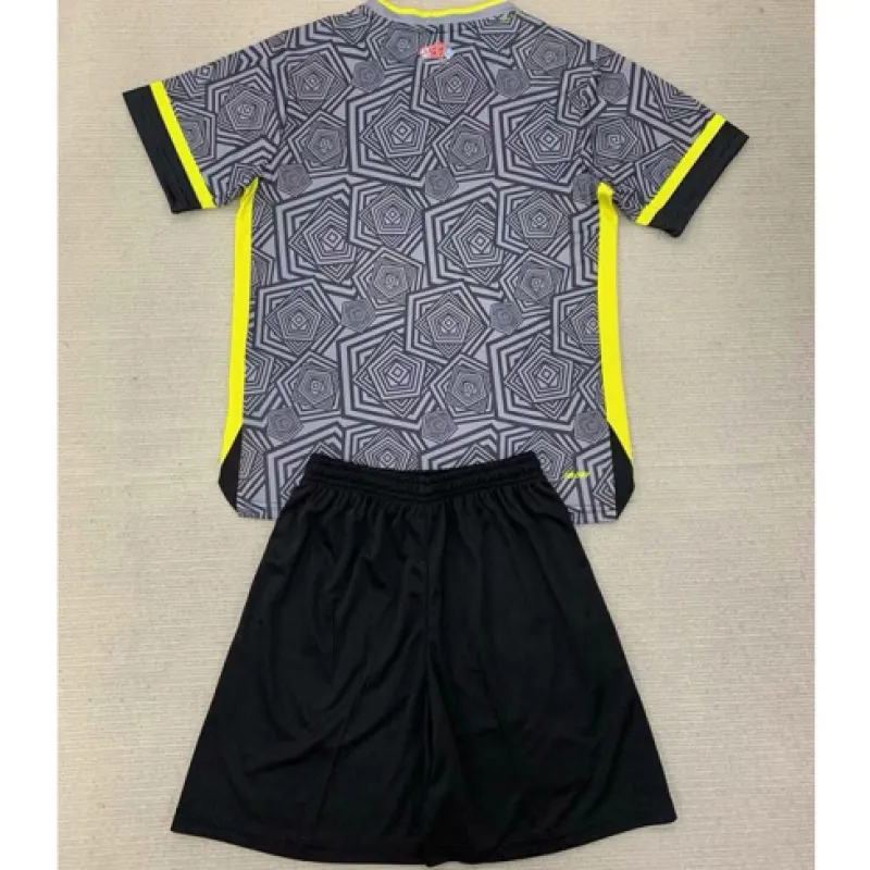 Troisième maillot et shorts pour enfants de Lille 2024/25 - Gris