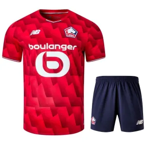 Maglia bambini + pantaloncini in casa del Lille 2025/26 - Rosso