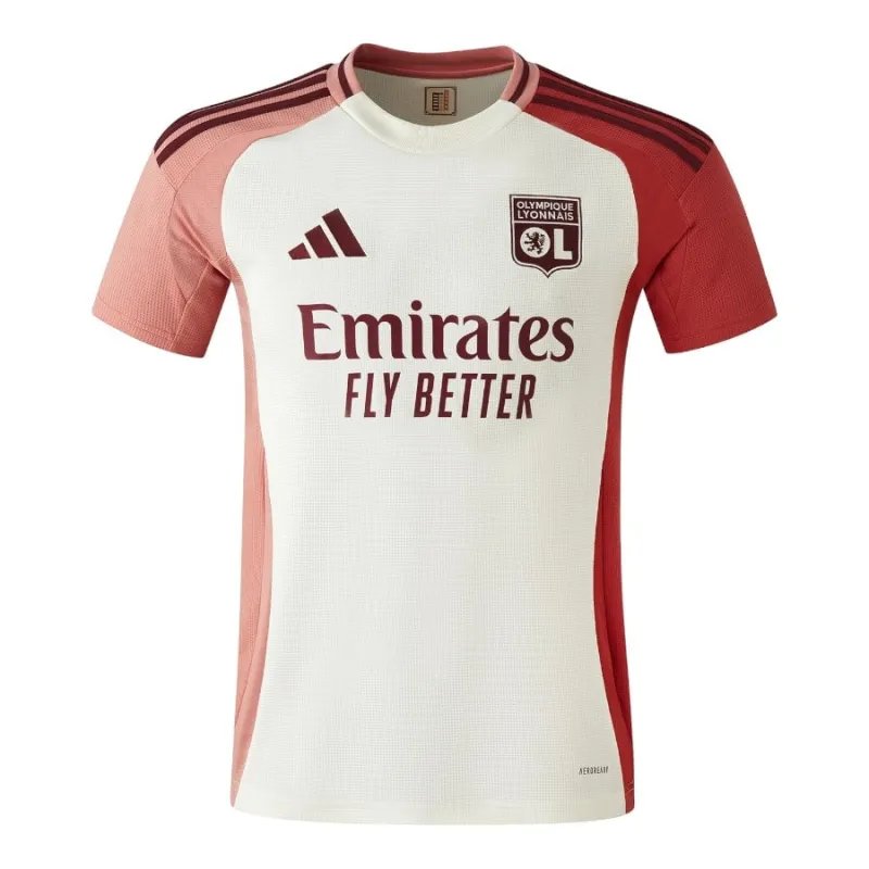 OL 2024/25 Kids' Third Jersey - Apricot/Pink