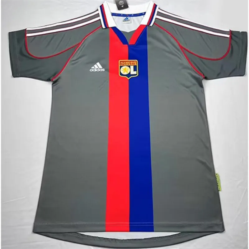 OL Maillot rétro extérieur 2000/01 - Gris