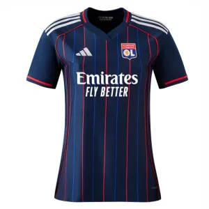 Camiseta femenina de visita del Olympique Lyonnais 2025/26 - Azul
