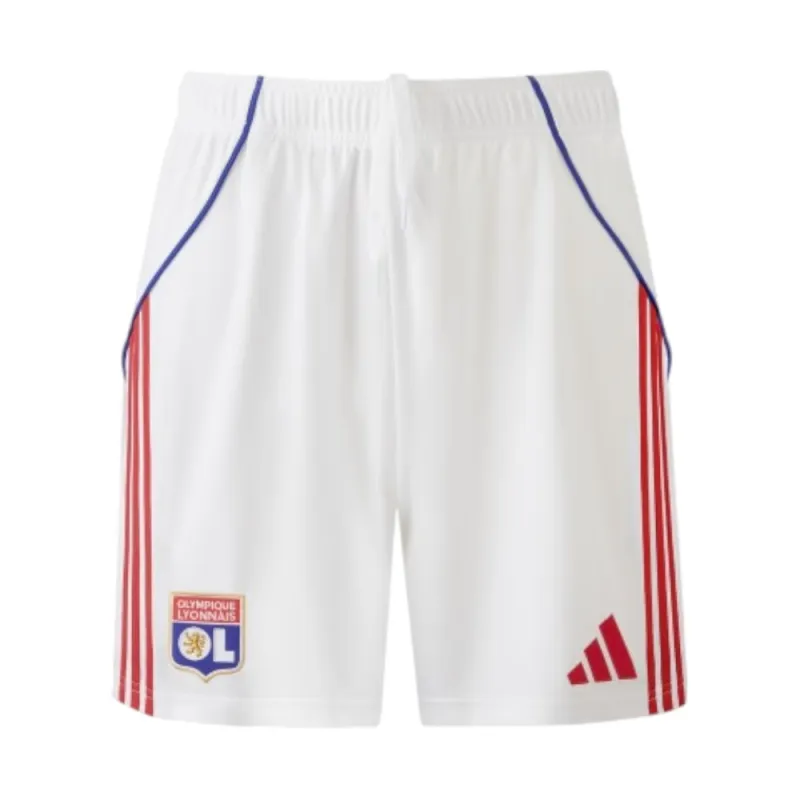 Olympique Lyon 2025/26 Kids' Home Jersey + Shorts - White