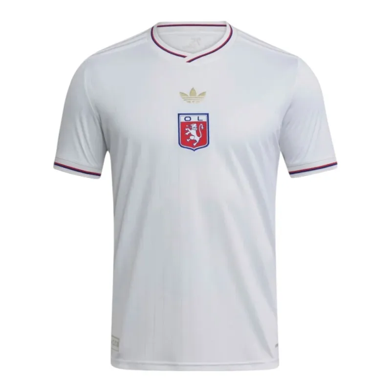 Maillot du 75e anniversaire de l'Olympique Lyonnais - Blanc