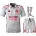 Lyon 2025/26 Camiseta Third Niño con Pantalones - Gris