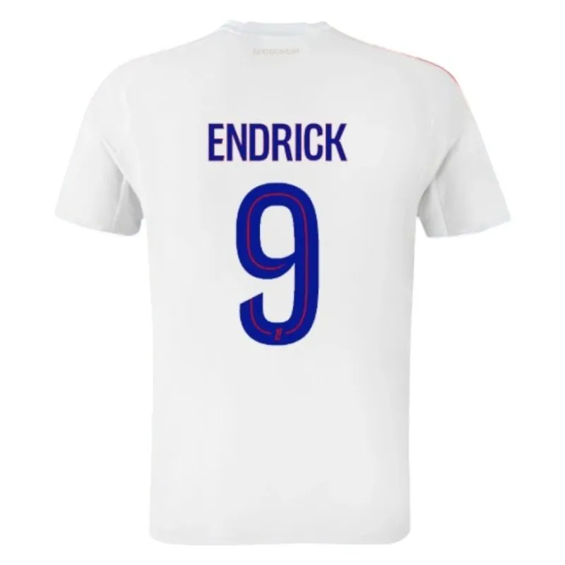 Olympique Lyonnais ENDRICK 2025/26 Kit Niño Local Blanco