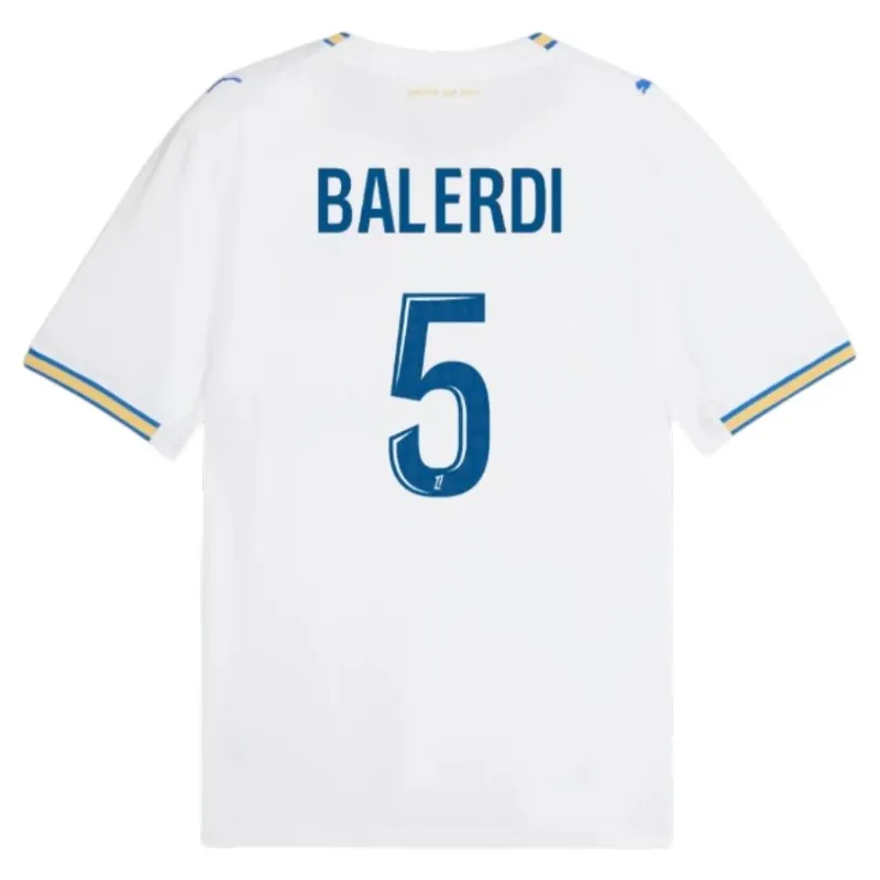 Marseille BALERDI 2026/27 Home Kids Kit Jersey