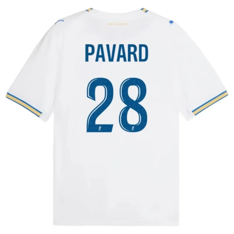 Marseille PAVARD 2026/27 Home Jersey
